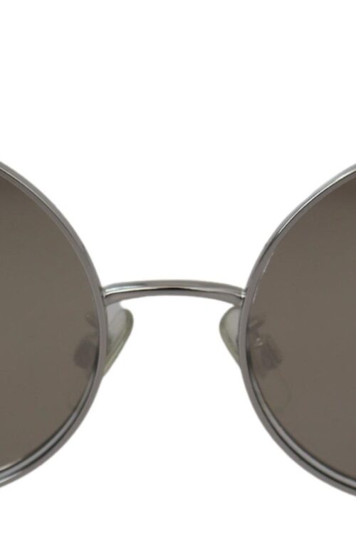 Dolce & Gabbana Chic Silver Grey Lens Sunglasses for Women