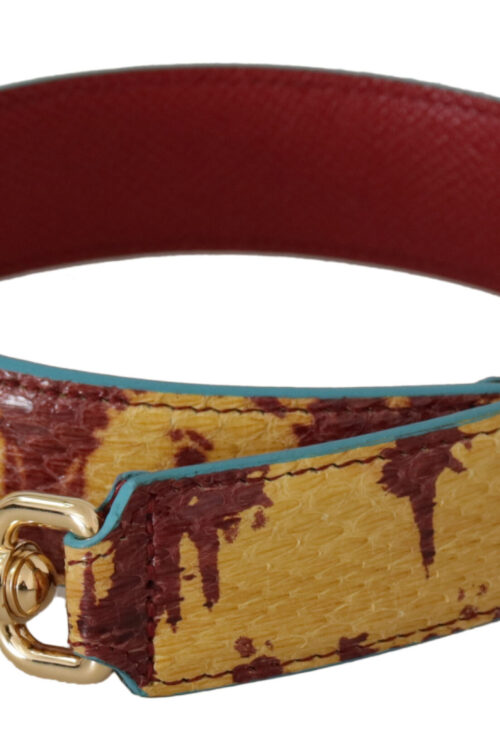 Dolce & Gabbana Elegant Ayers Leather Bag Strap