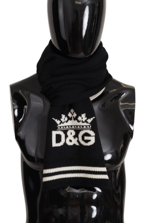 Dolce & Gabbana Elegant Cashmere Men’s Scarf Wrap