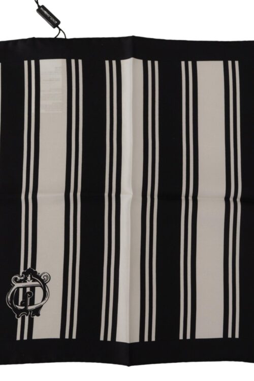 Dolce & Gabbana Elegant Silk Men’s Square Scarf