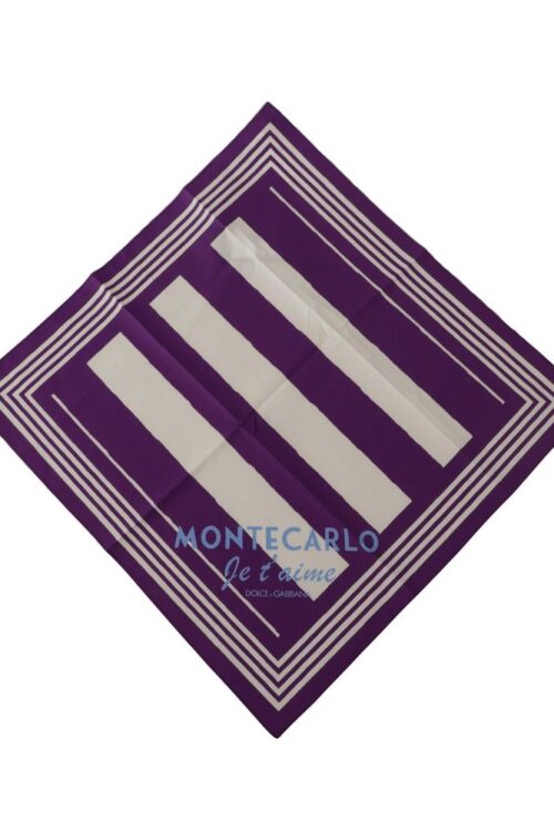 Dolce & Gabbana Purple  Scarf