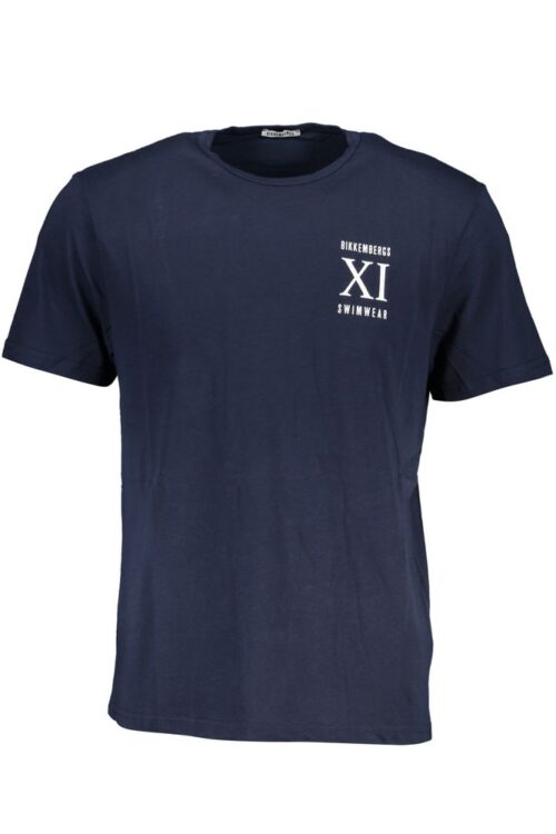 Bikkembergs Blue Cotton T-Shirt