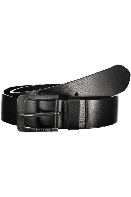Blauer Elegant Iron Leather Belt with Metal Buckle