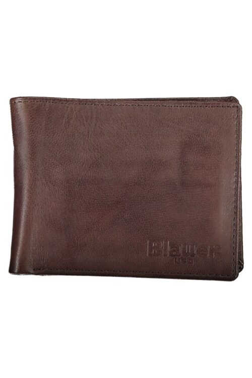 Blauer Elegant Dual Compartment Leather Wallet