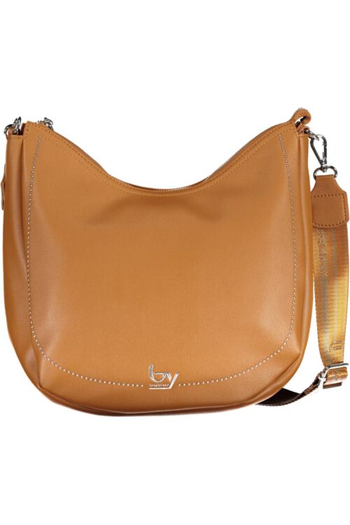 BYBLOS Chic Brown Handbag with Contrasting Details