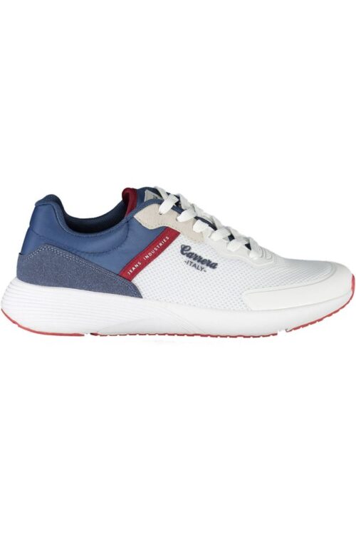 Carrera Sleek White Sports Sneakers with Contrast Accents