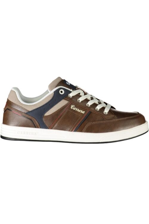 Carrera Brown Polyester Sneaker