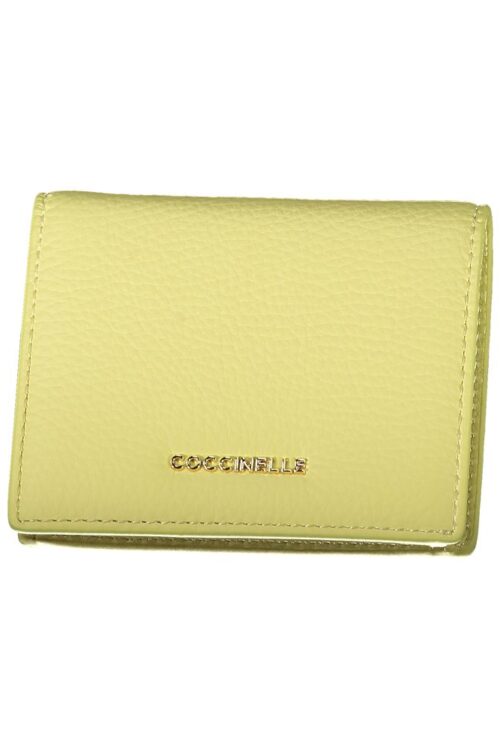 Coccinelle Yellow Leather Wallet