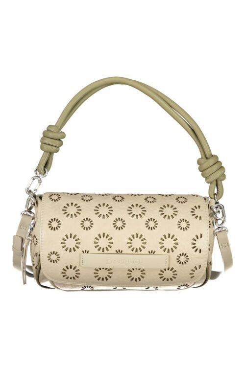 Desigual Beige Polyethylene Handbag