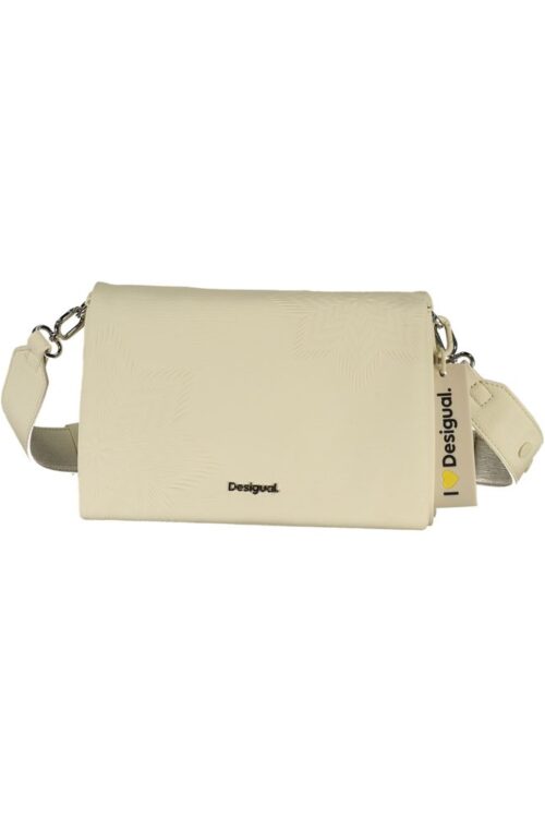 Desigual White Polyethylene Handbag