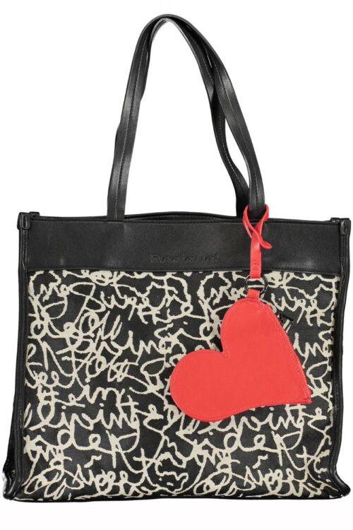 Desigual Black Polyester Handbag