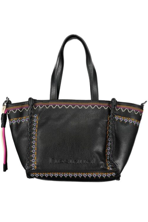 Desigual Black Polyethylene Handbag