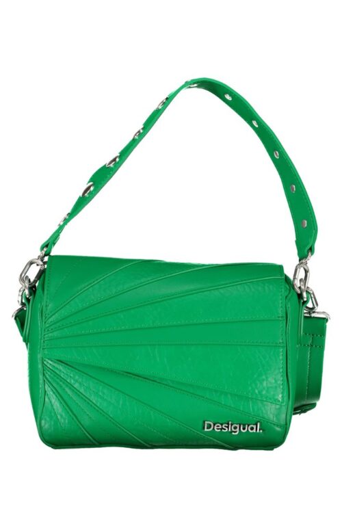 Desigual Green Polyethylene Handbag