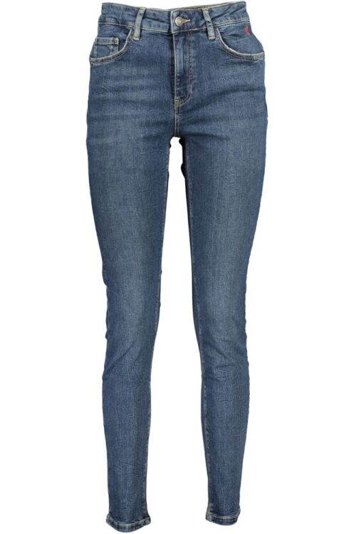 Desigual Blue Cotton Jeans & Pant