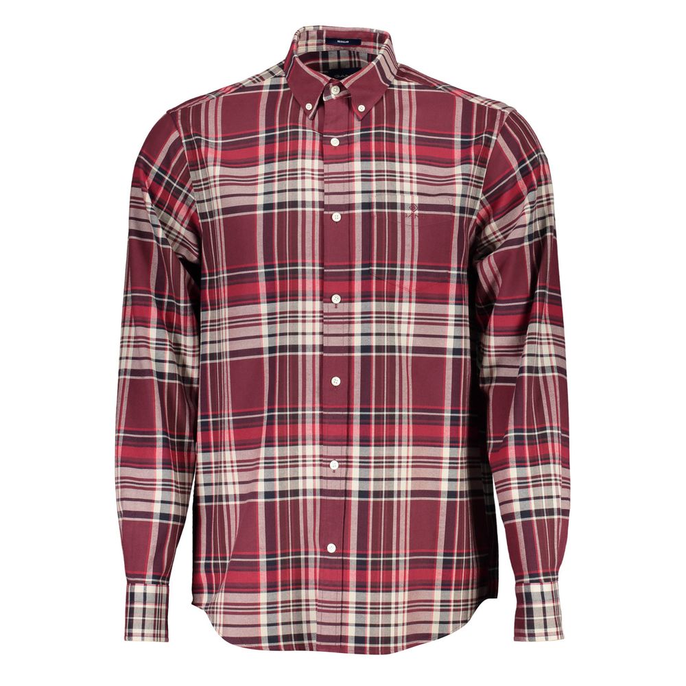Gant Elegant Pink Button-Down Men’s Shirt