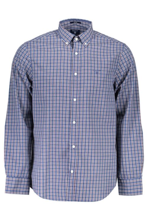 Gant Elegant Purple Long Sleeve Button-Down Shirt