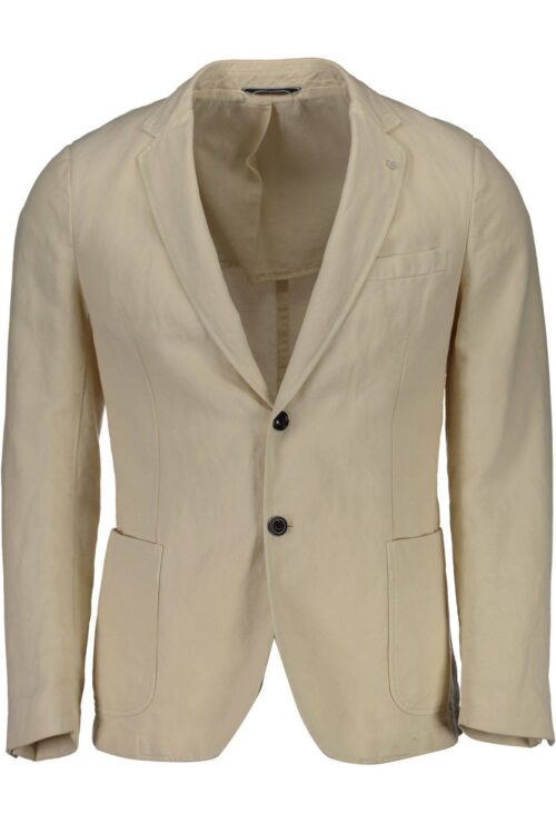 Gant Elegant Beige Long Sleeve Classic Jacket