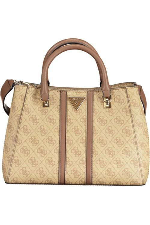 Guess Jeans Beige Polyethylene Handbag