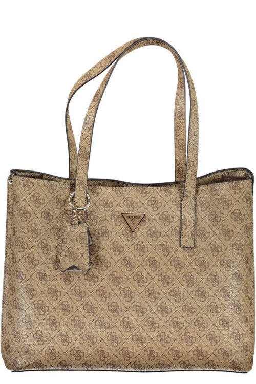 Guess Jeans Beige Polyethylene Handbag