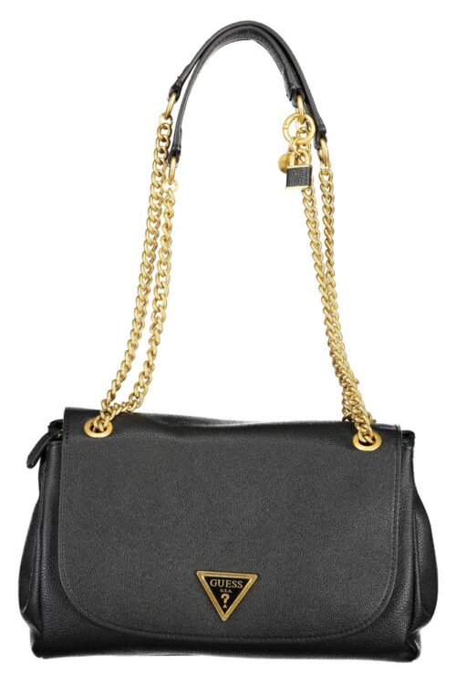 Guess Jeans Black Polyethylene Handbag