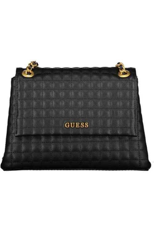 Guess Jeans Black Polyethylene Handbag