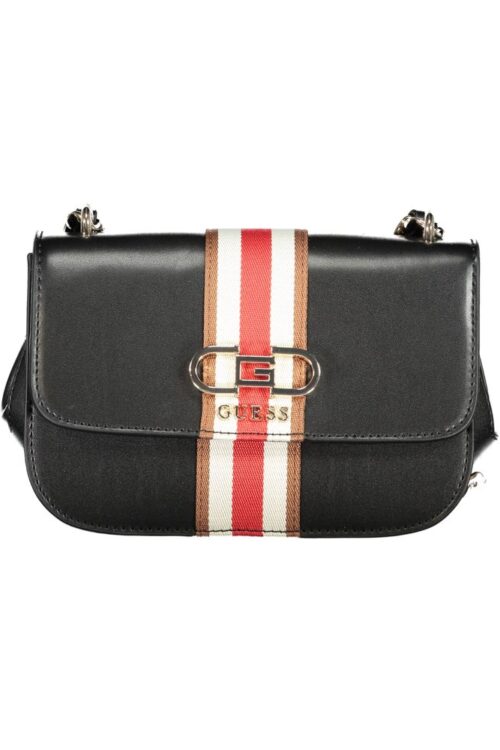 Guess Jeans Black Polyethylene Handbag