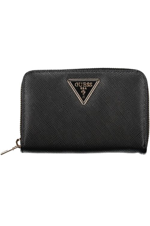 Guess Jeans Chic Black Multi-Compartment Wallet