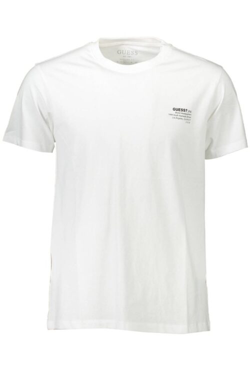 Guess Jeans White Cotton T-Shirt