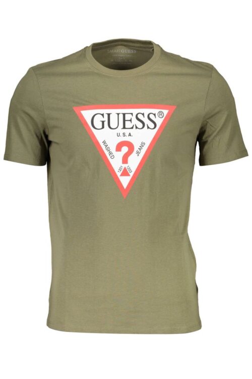 Guess Jeans Sleek Organic Cotton Men’s Slim Fit Tee