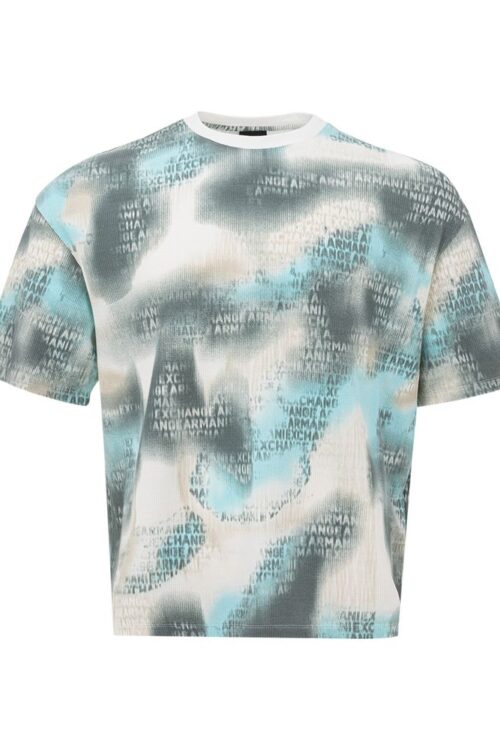 Armani Exchange Chic Multicolor Cotton Tee for Men