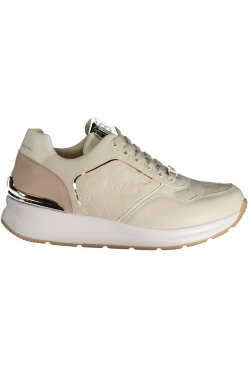Laura Biagiotti Beige Polyester Sneaker