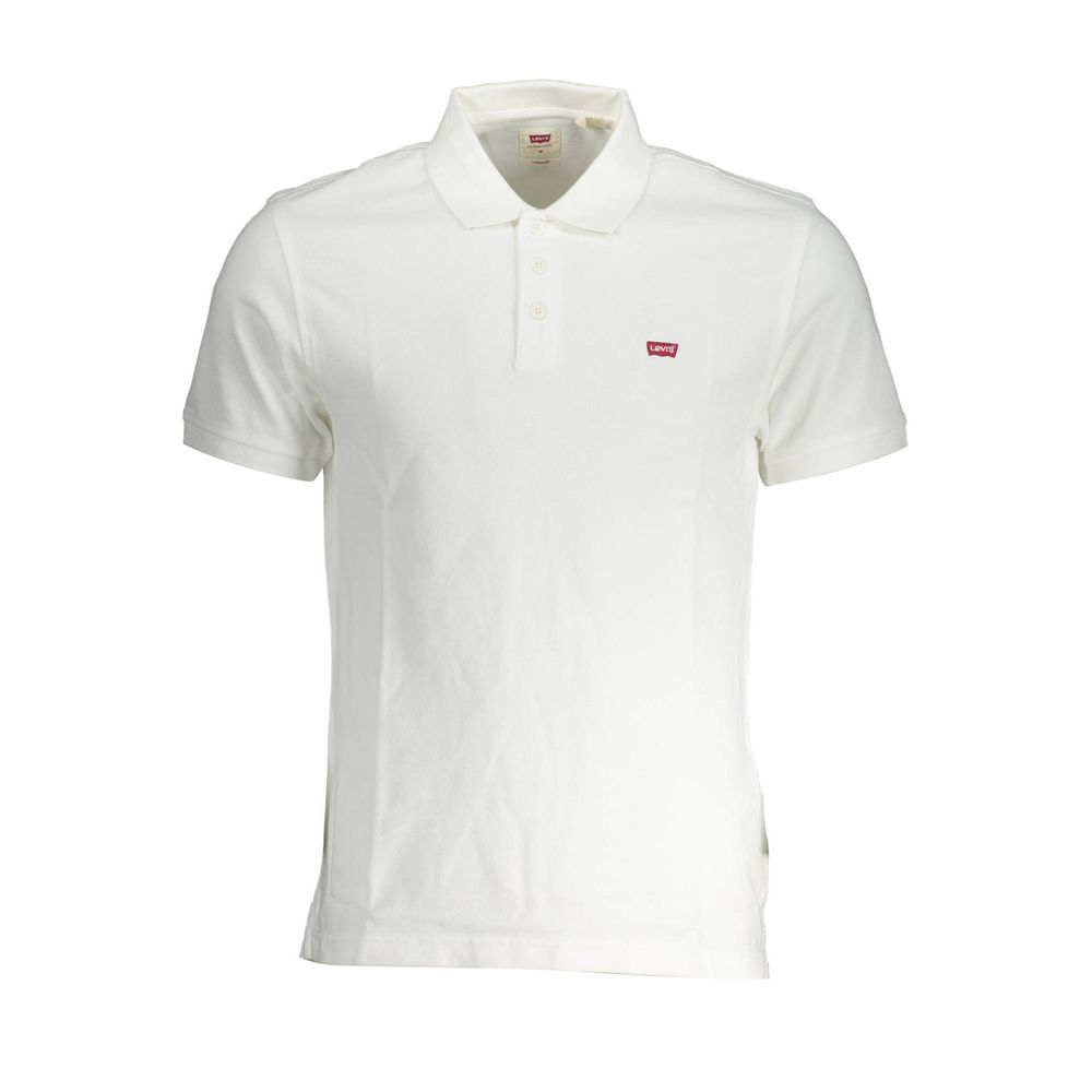 Levi’s Classic White Cotton Polo Shirt