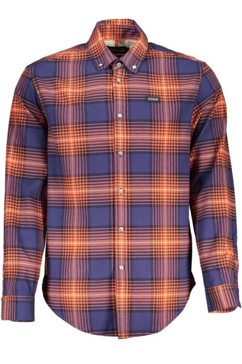 Napapijri Elegant Pink Cotton Shirt with Contrast Details