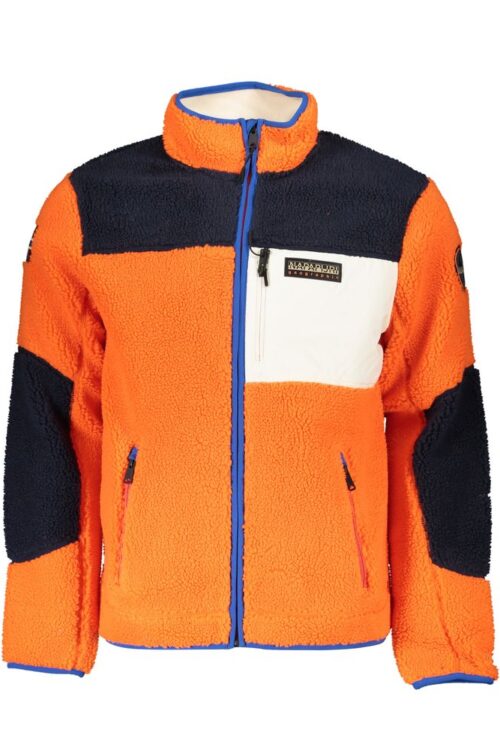 Napapijri Chic Pink Contrast Detail Zip Jacket