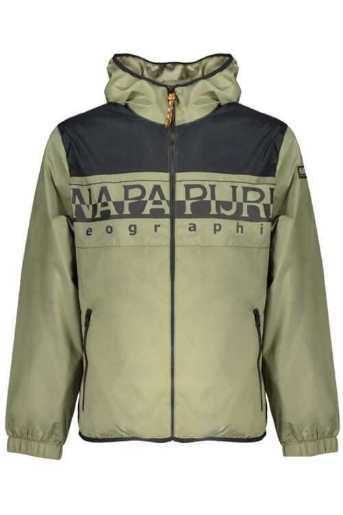 Napapijri Elegant Waterproof Hooded Sports Jacket