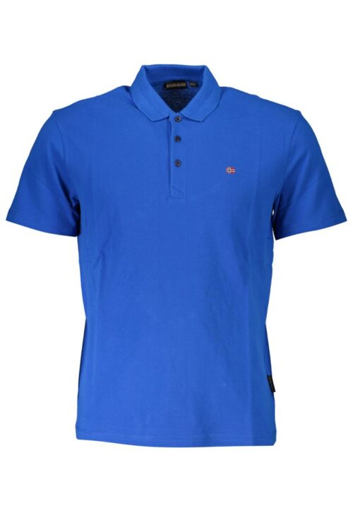 Napapijri Elegant Short Sleeved Cotton Polo