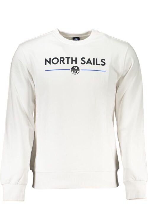 North Sails White Cotton Sweater