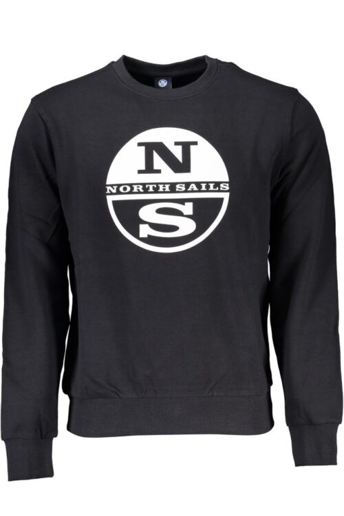 North Sails Black Cotton Sweater
