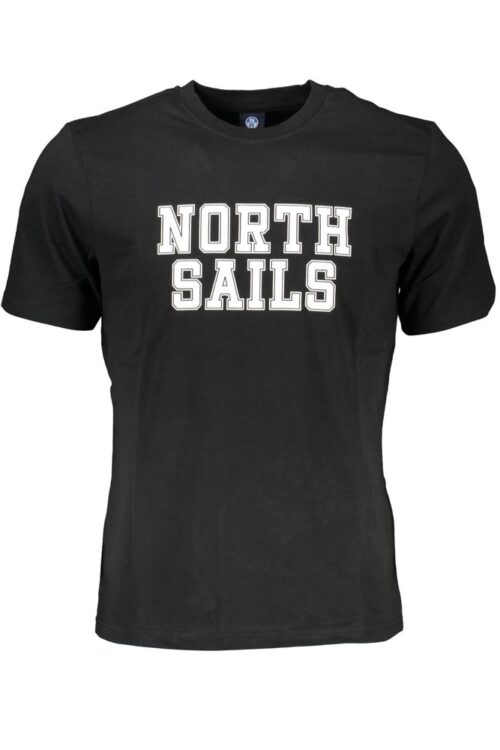 North Sails Black Cotton T-Shirt