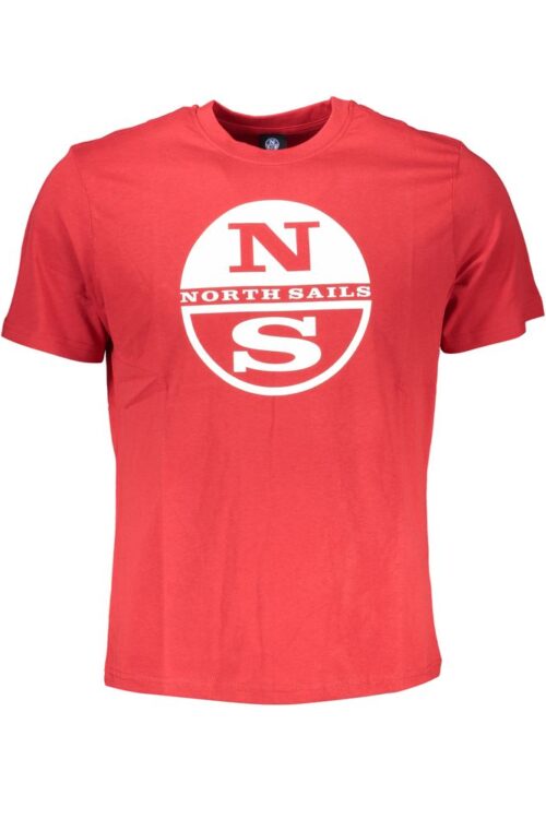 North Sails Red Cotton T-Shirt