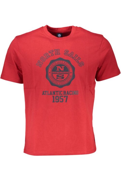 North Sails Red Cotton T-Shirt