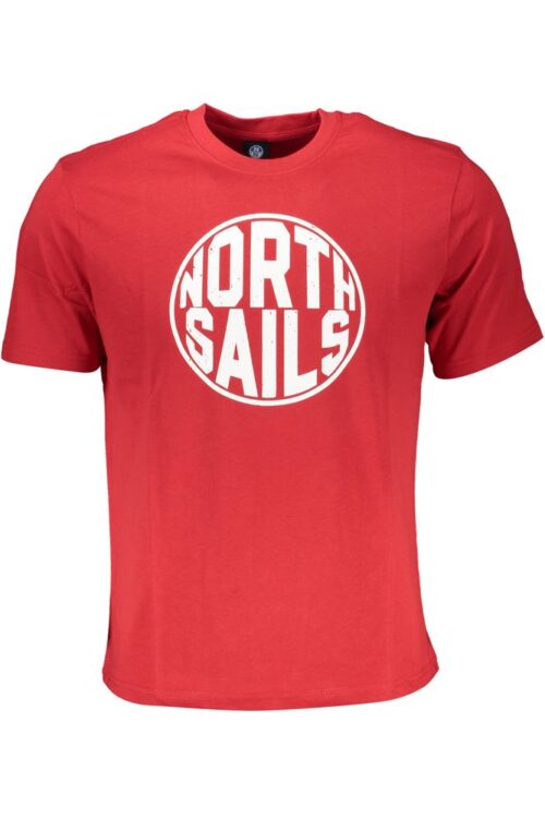 North Sails Red Cotton T-Shirt