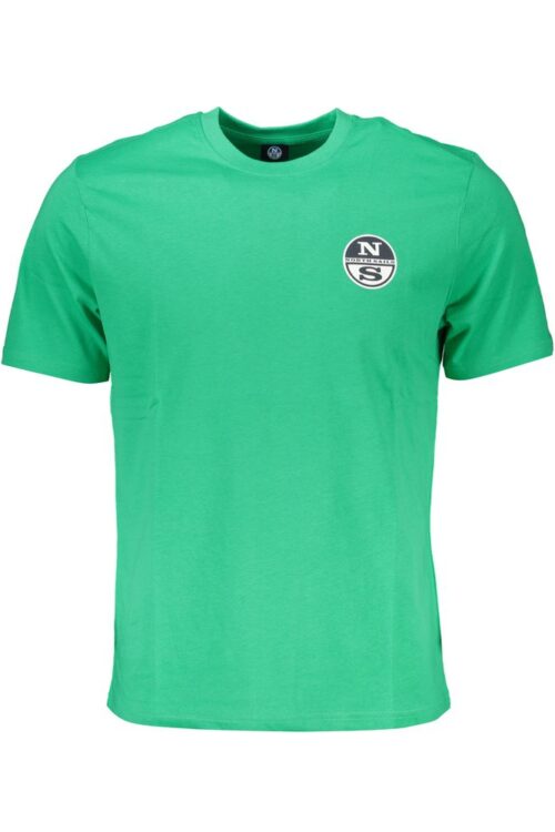North Sails Green Cotton T-Shirt