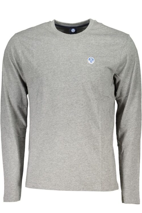 North Sails Gray Cotton T-Shirt