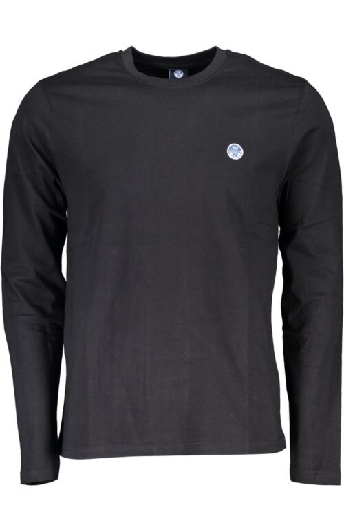 North Sails Black Cotton T-Shirt