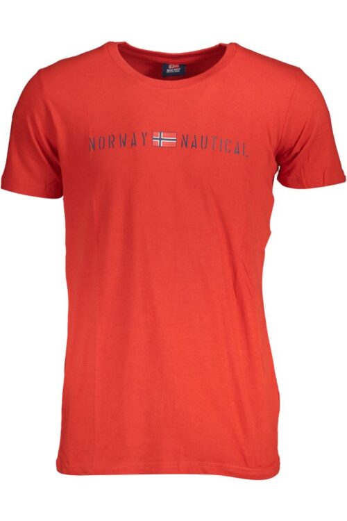 Norway 1963 Red Cotton T-Shirt