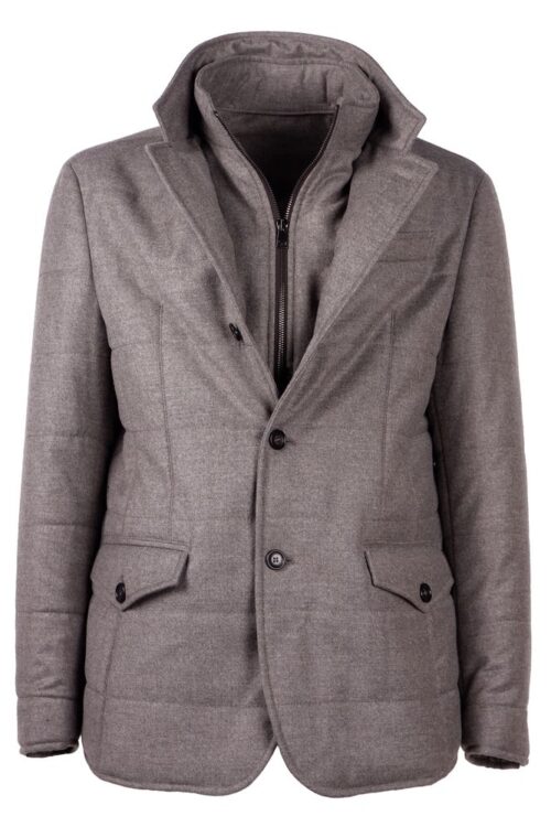 Made in Italy Elegant Wool Cashmere Men’s Coat