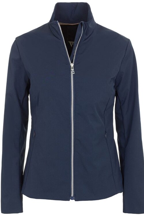 Fred Mello Chic Blue Technical Fabric Jacket