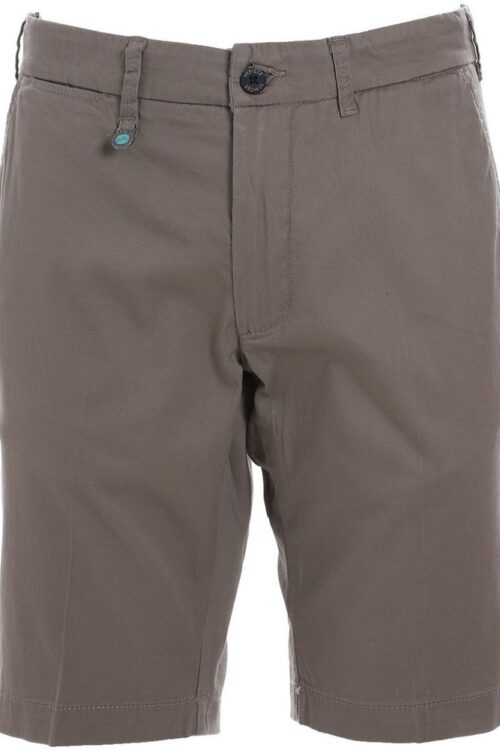 Yes Zee Chic Gray Four-Pocket Bermuda Shorts