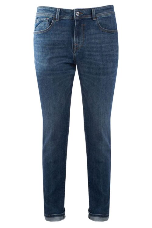 Yes Zee Chic Dark Wash Comfort Denim Jeans